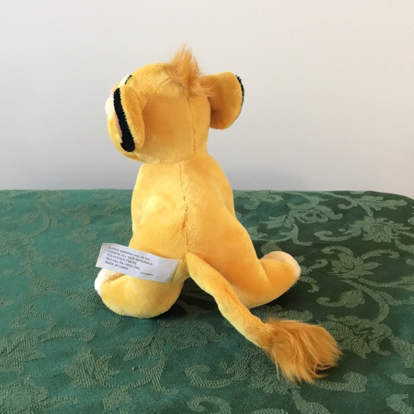 DISNEY Lion King Simba Stuffed Animal Plush 8” - Picture 2 of 6